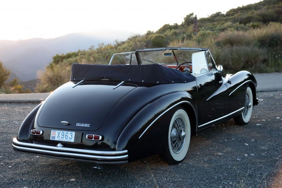  Delahaye 135 M Atlas Cabriolet par Guillore 1950 года  (фото 2 из 16)
